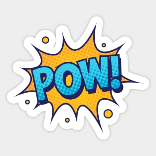 Comic Pow! Sticker